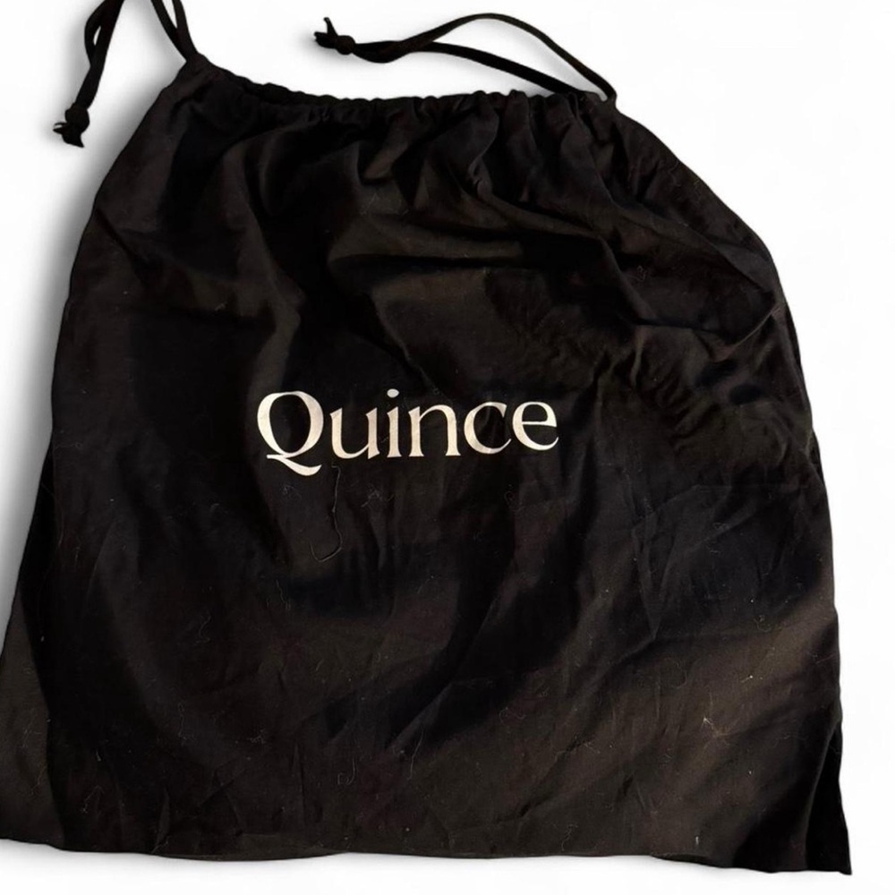 Quince Italian Leather Convertible Crescent
Handwoven Shoulder Bag - Picture 4 of 4